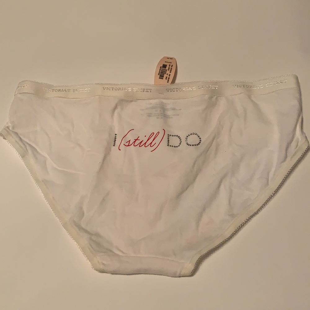 Wedding panty by Victoria Secret